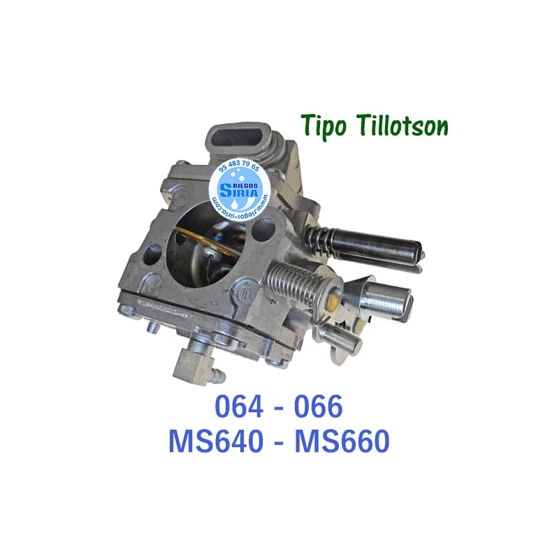 Carburador Tipo Tillotson compatible 064 066 MS640 MS650 MS660 020071