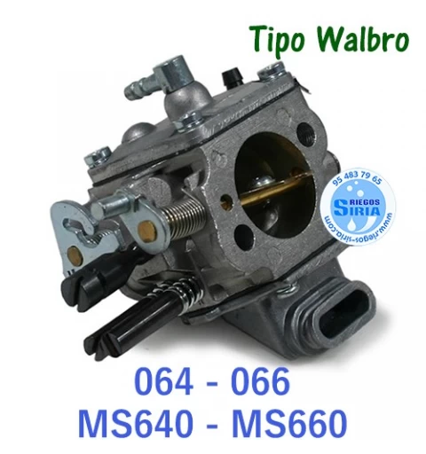 Carburador Tipo Walbro compatible 064 066 MS640 MS650 MS660 020071