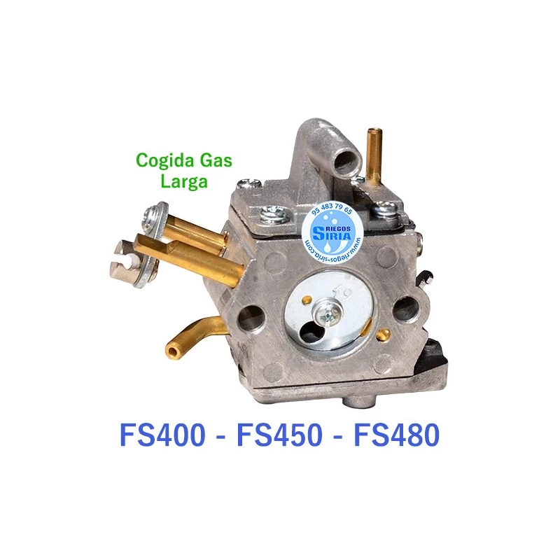 Carburador Tipo Zama compatible FS400 FS450 FS480 Auto Larga 020073