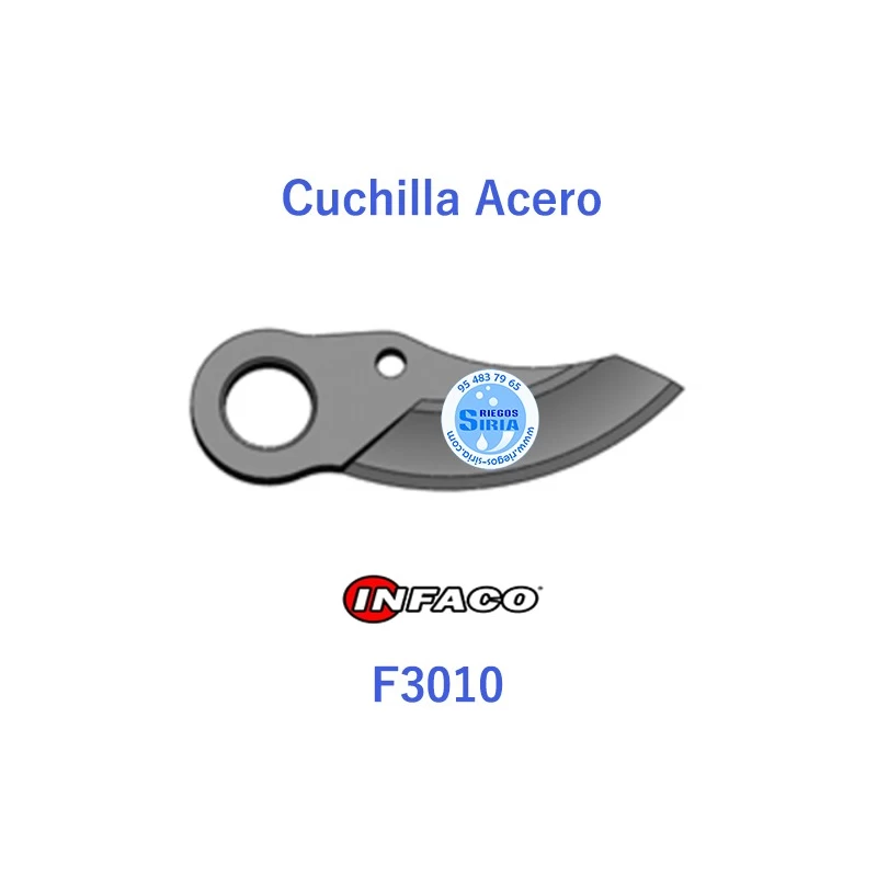 Cuchilla Acero Original Infaco F3010 100284