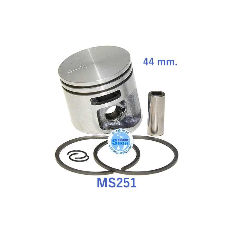 Pistón Completo compatible MS251 44 mm. 021136