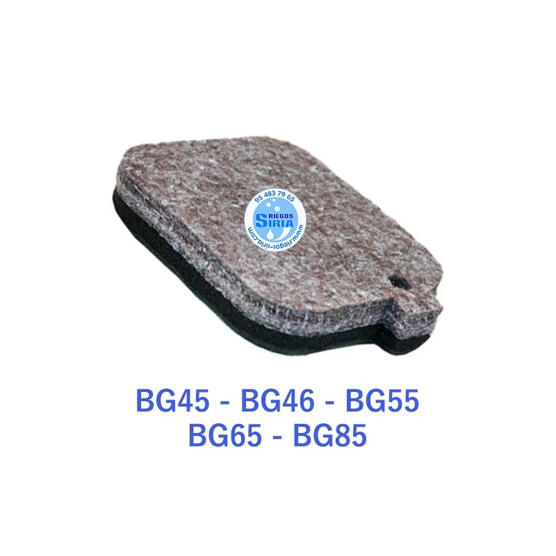 Filtro Aire compatible BG45 BG6 BG55 BG65 BG85 021059