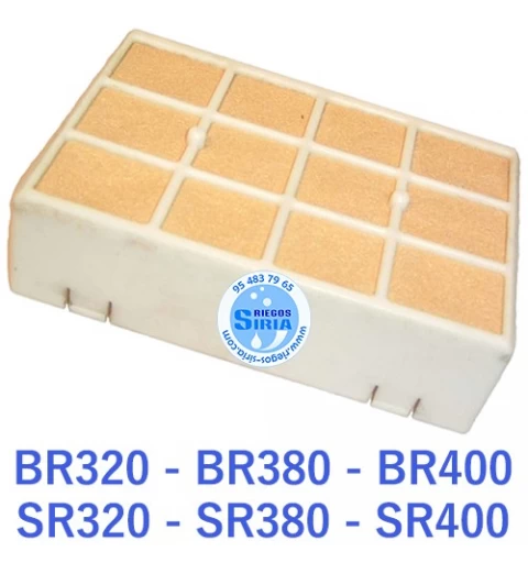 Prefiltro Filtro Aire compatible BR320 BR340 BR400 SR320 SR340 SR400 021165
