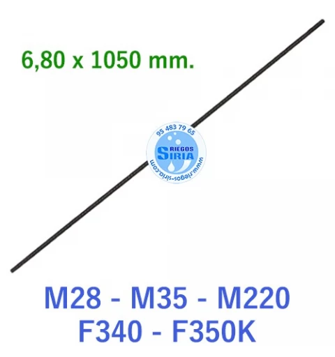 Eje Flexible adaptable Maruyama M28 M35 M220 F340 F350K 130220