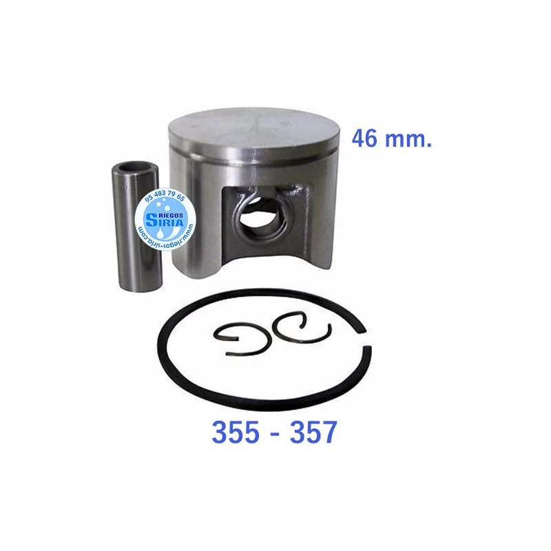 Pistón Completo compatible 355 357 46 mm. 030203