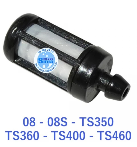 Filtro Gasolina compatible 08 08S TS350 TS360 TS400 TS460 020211