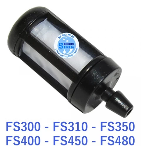 Filtro Gasolina compatible FS300 FS310 FS350 FS400 FS450 FS480 020492