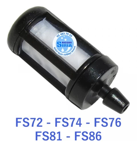 Filtro Gasolina compatible FS72 FS74 FS76 FS81 FS86 020492