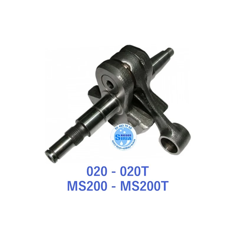Cigüeñal compatible 020 020T MS200 MS200T 020691