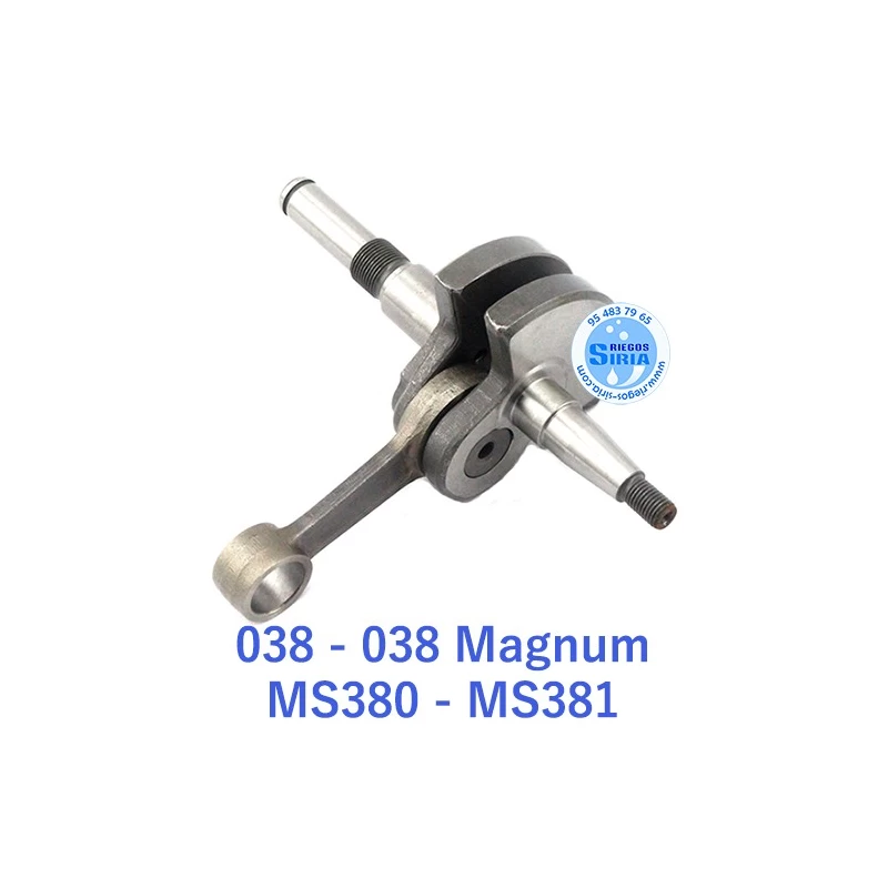Cigüeñal compatible 038 038S 038 Magnum MS380 MS381 020087