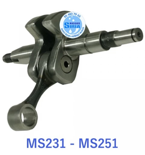 Cigüeñal compatible MS231 MS251 021129