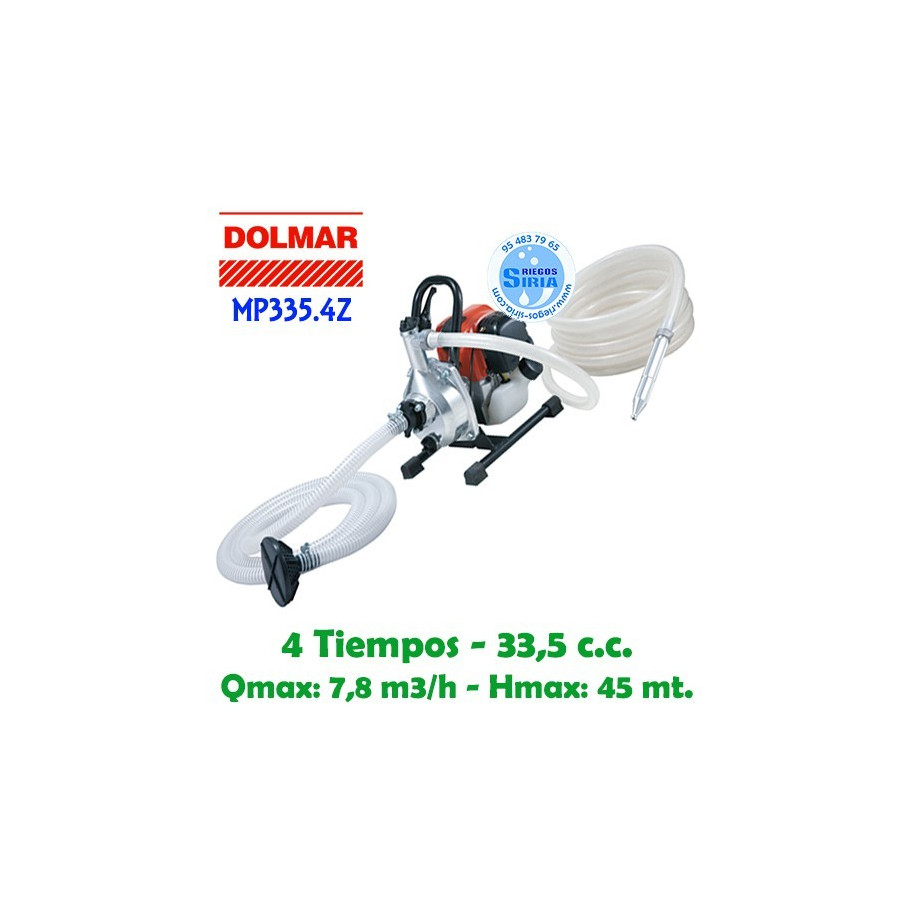 Motobomba Gasolina Dolmar MP335.4Z MP3354Z