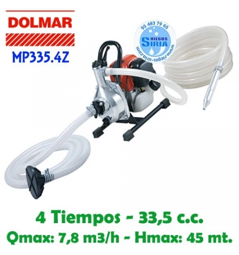 Motobomba Gasolina Dolmar MP335.4Z MP3354Z