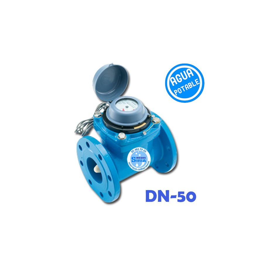 Contador de Agua Woltman Aguas Potables con Emisor DN50 AW50MIDE