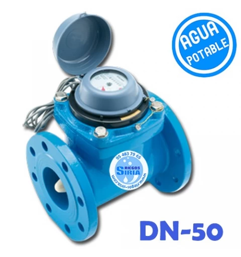 Contador de Agua Woltman Aguas Potables con Emisor DN50 AW50MIDE
