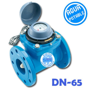 Contador de Agua Woltman Aguas Potables con Emisor DN65 AW65MIDE