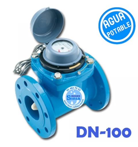 Contador de Agua Woltman Aguas Potables con Emisor DN100 AW100MIDE