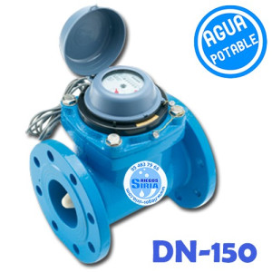 Contador de Agua Woltman Aguas Potables con Emisor DN150 AW150MIDE