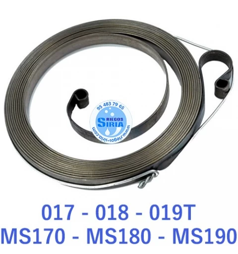 Muelle Arranque compatible 017 018 019T MS170 MS180 MS190T 020158