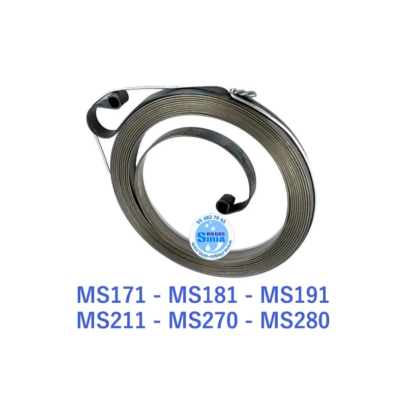 Muelle Arranque compatible MS171 MS181 MS191 MS211 MS270 MS280 020158