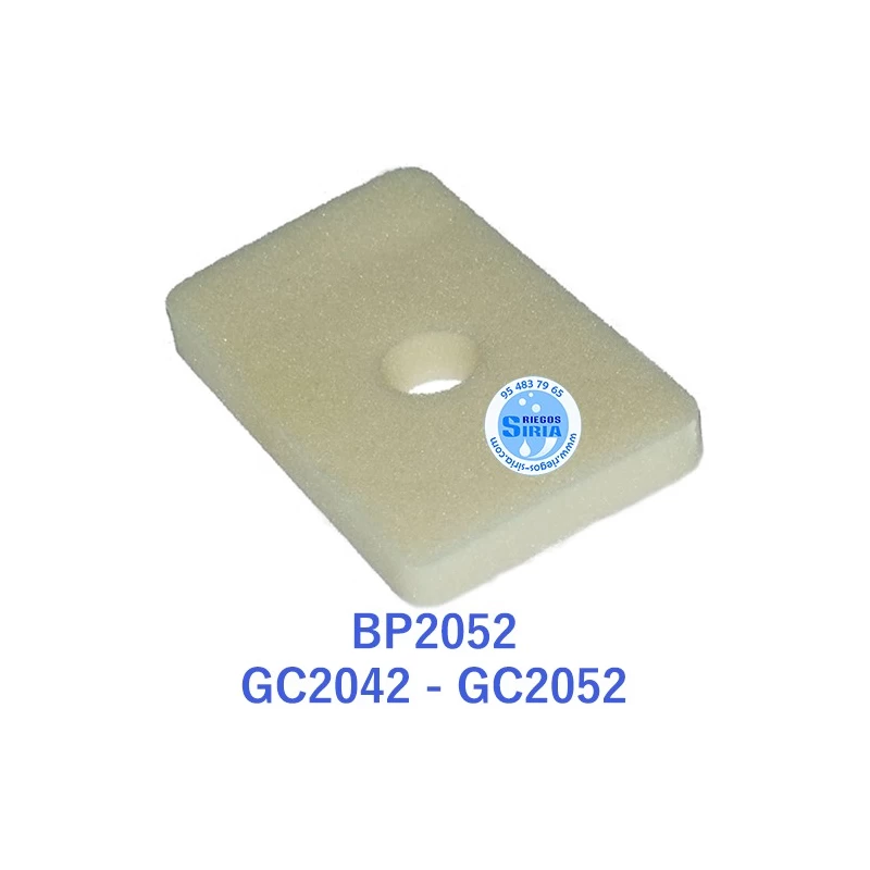 Filtro de Aire adaptable Jonsered BP2052 GC2042 GC2052 030364