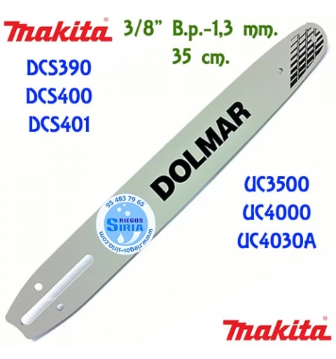 Barra Original Makita DCS390 DCS400 DCS401 UC3500 UC4000 UC4030A 120752