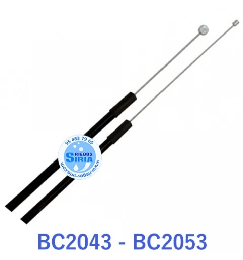 Cable Acelerador adaptable Jonsered BC2043 BC2053 030505