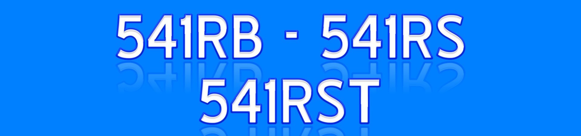 541RB 541RS 541RST
