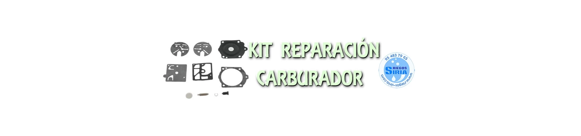 KIT de Reparacion de CARBURADORES para  Motosierras y Desbrozadoras